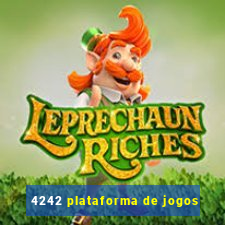 4242 plataforma de jogos