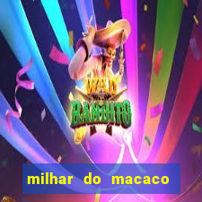 milhar do macaco que mais saem no jogo do bicho