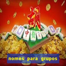 nomes para grupos de amigos cachaceiros