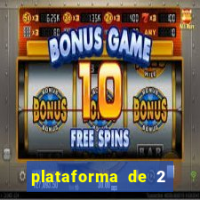 plataforma de 2 reais fortune tiger