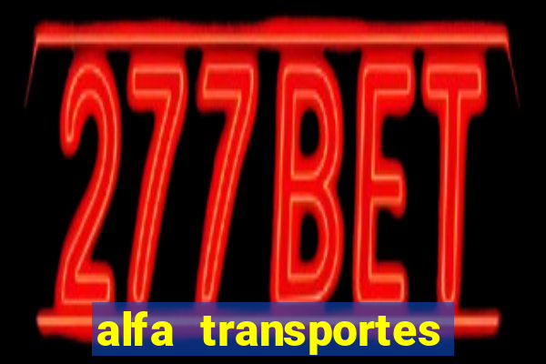 alfa transportes novo hamburgo