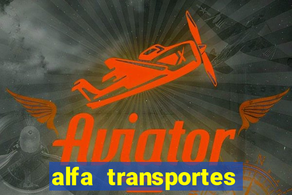 alfa transportes novo hamburgo