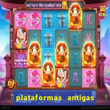 plataformas antigas de jogos