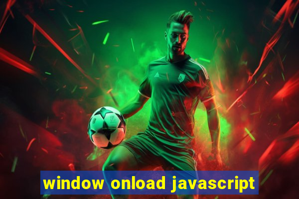 window onload javascript