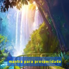 mantra para prosperidade