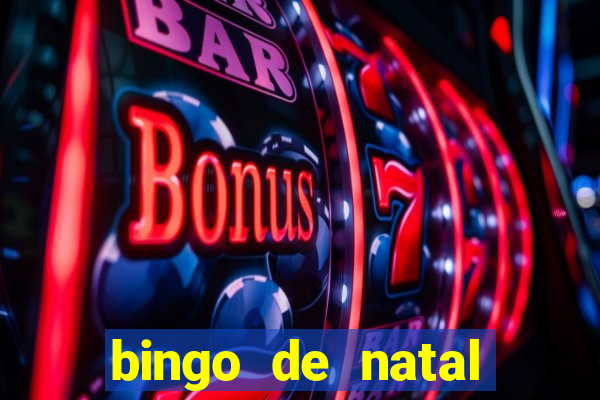 bingo de natal para imprimir gratis