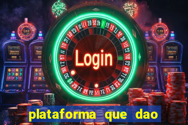 plataforma que dao bonus no cadastro