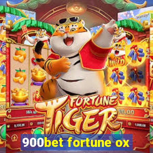 900bet fortune ox