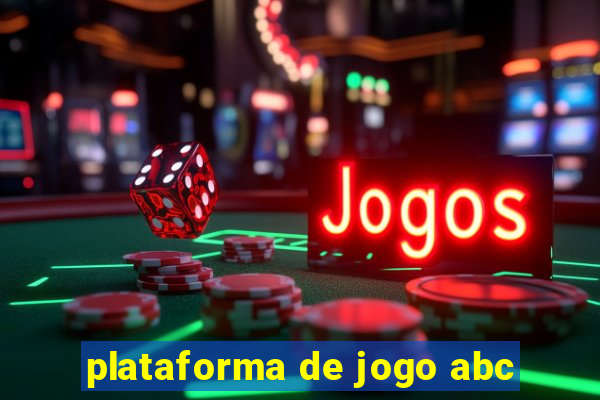 plataforma de jogo abc