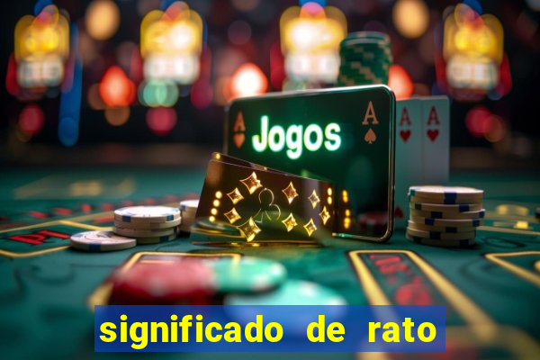 significado de rato na umbanda