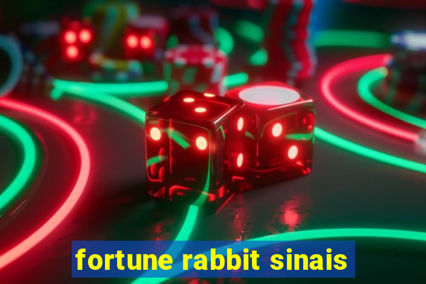 fortune rabbit sinais