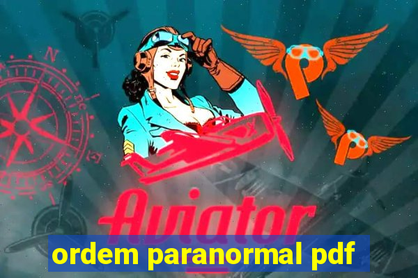 ordem paranormal pdf