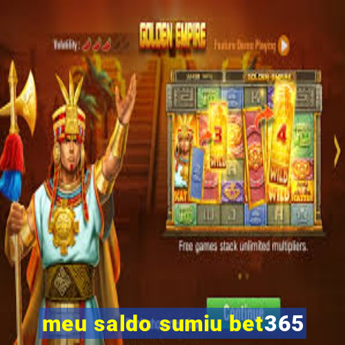 meu saldo sumiu bet365