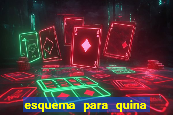 esquema para quina com 20 dezenas