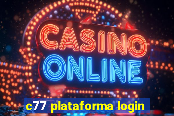 c77 plataforma login