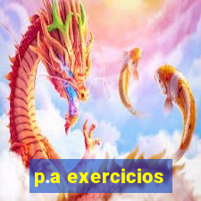 p.a exercicios