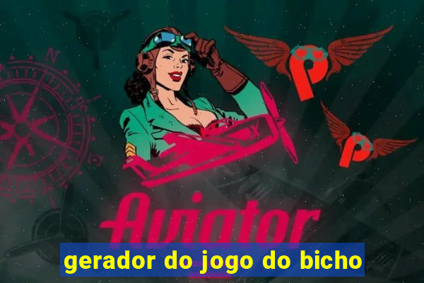 gerador do jogo do bicho