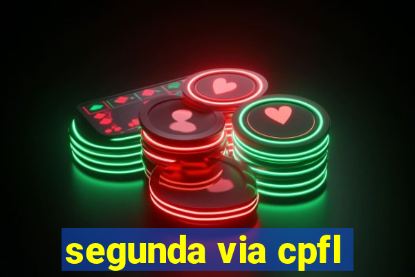 segunda via cpfl