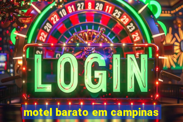 motel barato em campinas