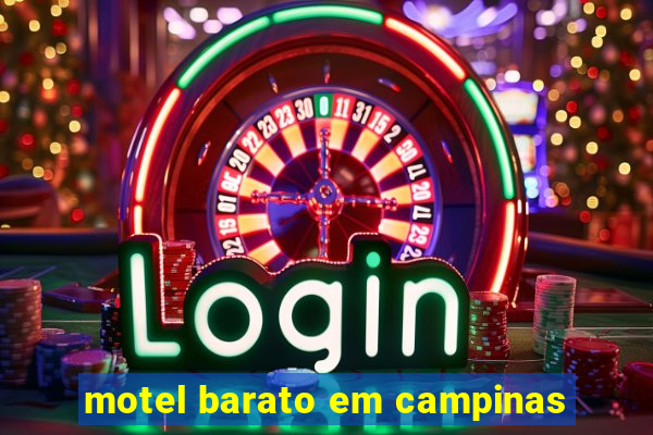 motel barato em campinas