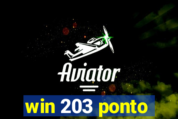 win 203 ponto