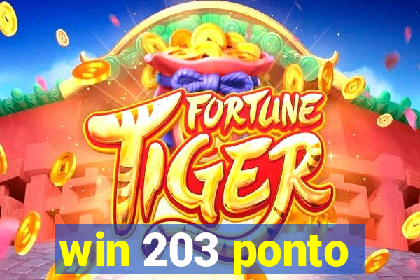 win 203 ponto