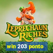 win 203 ponto