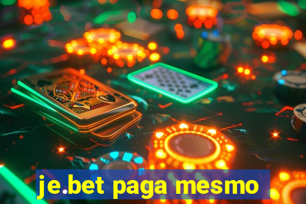 je.bet paga mesmo