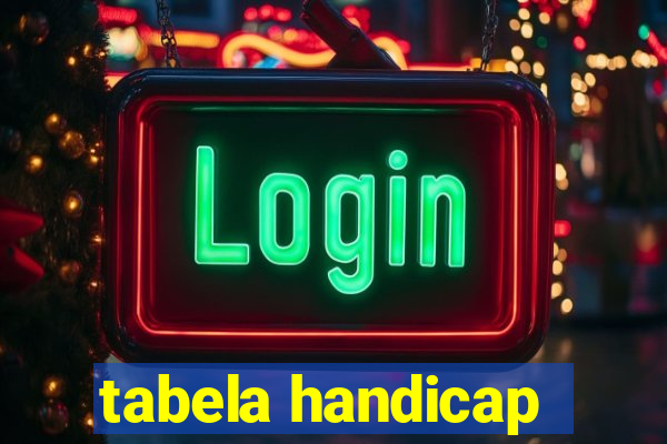 tabela handicap