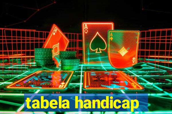 tabela handicap