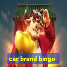 car brand bingo