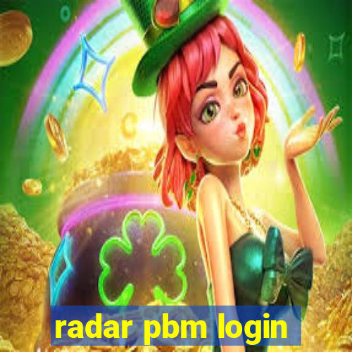 radar pbm login