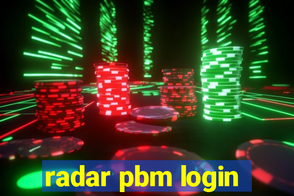 radar pbm login