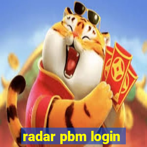 radar pbm login