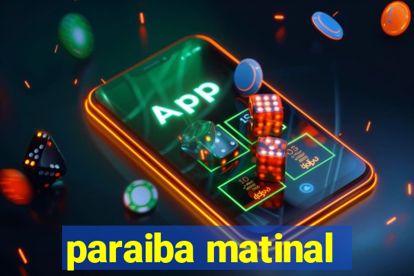 paraiba matinal