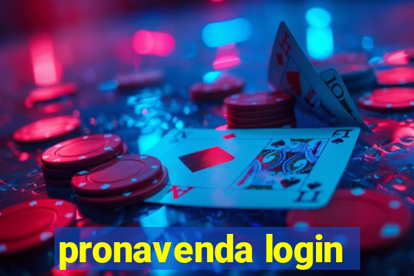 pronavenda login