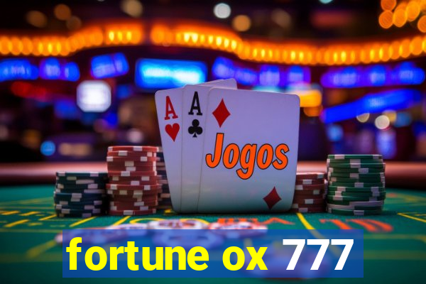 fortune ox 777