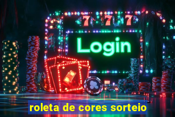 roleta de cores sorteio