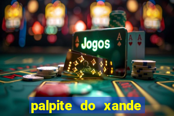 palpite do xande para hoje