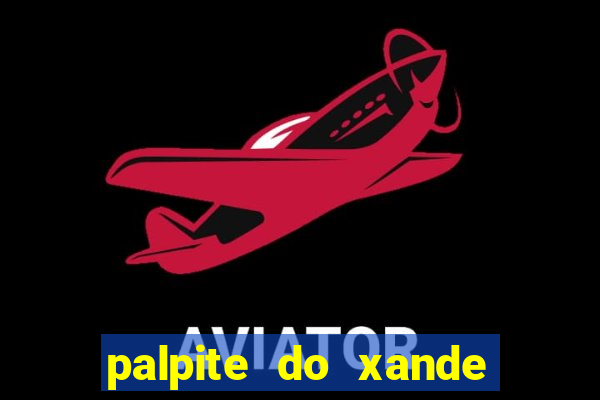 palpite do xande para hoje