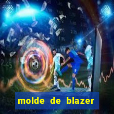 molde de blazer masculino para imprimir