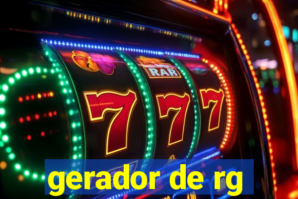 gerador de rg