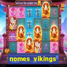 nomes vikings masculinos e significados