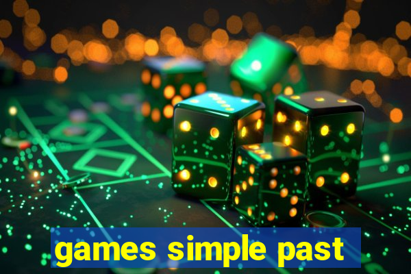 games simple past