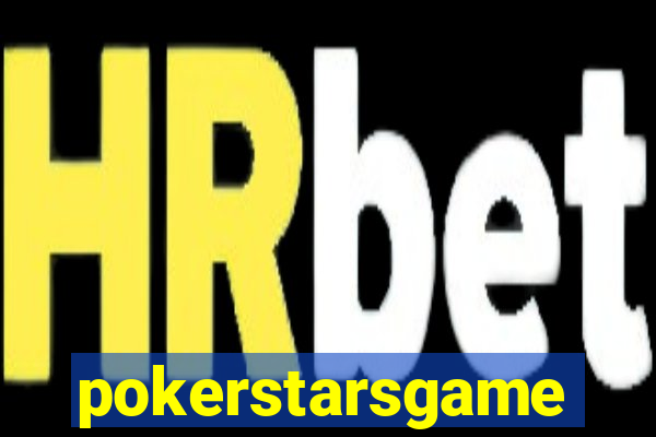 pokerstarsgame