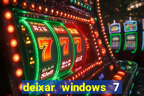 deixar windows 7 mais rapido