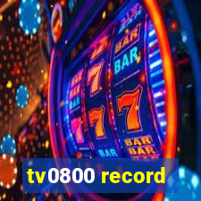 tv0800 record