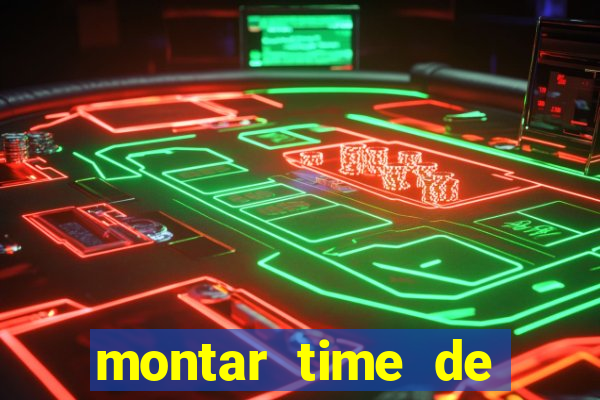 montar time de futebol site