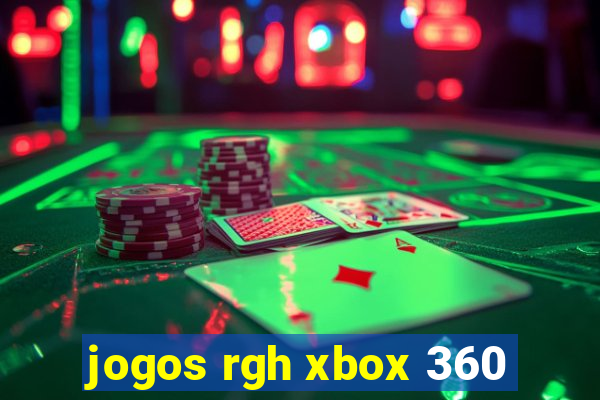 jogos rgh xbox 360