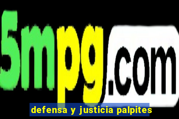 defensa y justicia palpites